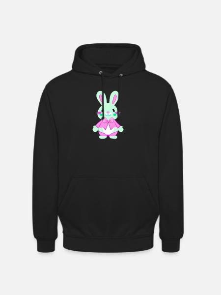nedlcher Easter Bunny - Unisex Hoodie - black