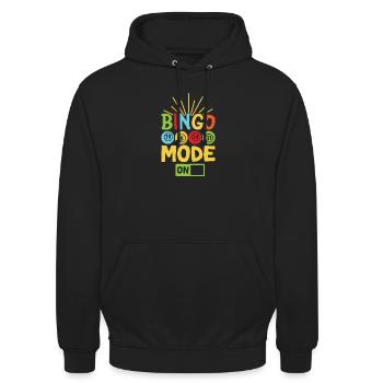 Bingo Game Mode On Bingo - Unisex Hoodie - black - Front - Alina (178cm) & Michal (187cm)