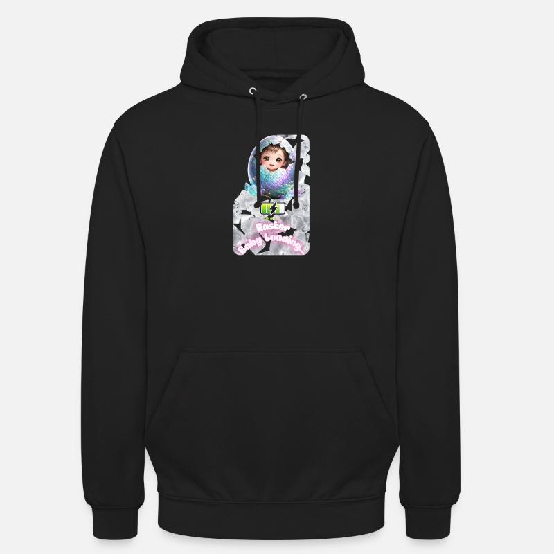 Easter Bud Baby Egg Explosion - Unisex Hoodie - black