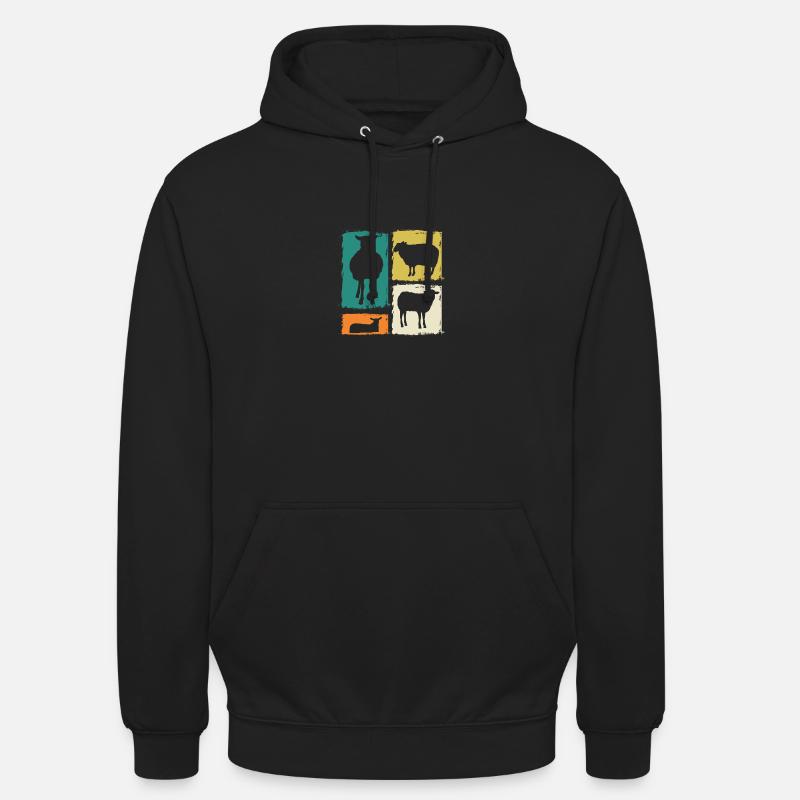 Schäfer Schaf - Unisex Hoodie - Schwarz