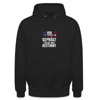 Czechs Czech Czech Republic - Unisex Hoodie - black - Front - Alina (178cm) & Michal (187cm)