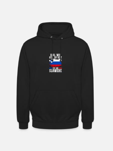 Slovenians Slovenia - Unisex Hoodie - black