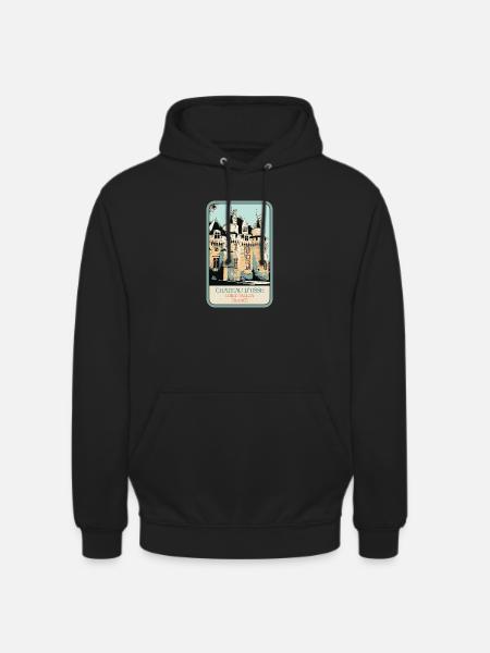 Château d'Ussé, Loire Valley - Unisex Hoodie - black