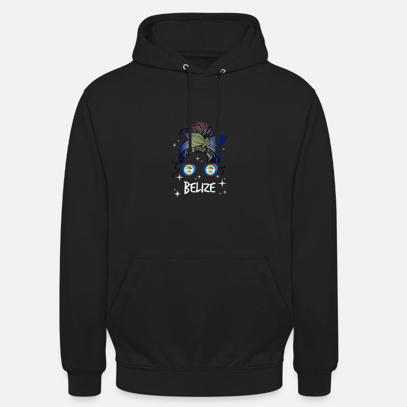 Belize - Sweat-shirt à capuche unisexe - noir
