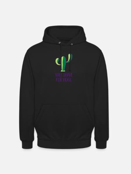 Cactus - Shave - Unisex Hoodie - black