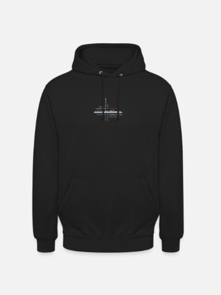 Ruhrpott Silhouette - Unisex Hoodie - Schwarz