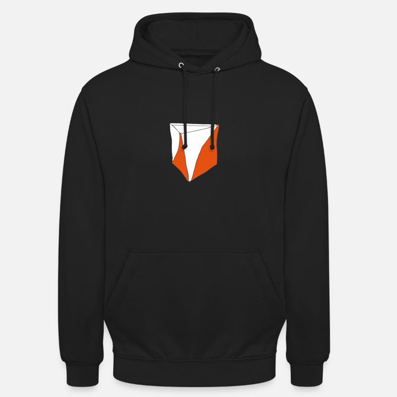 Croix de navigation - Sweat-shirt à capuche unisexe - noir