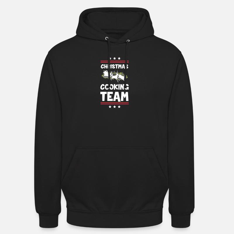 Weihnachts Kochen Backen Team - Unisex Hoodie - Schwarz