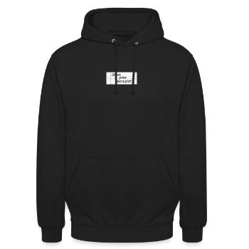 Ghost Votre Thérapeute - Sweat-shirt à capuche unisexe - noir - Devant - Alina (178cm) & Michal (187cm)