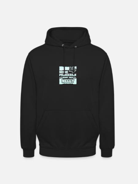 Nelly als Mädchenname - Unisex Hoodie - Schwarz