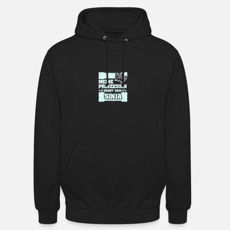 Cadeau pour Sinja - Sweat-shirt à capuche unisexe - noir