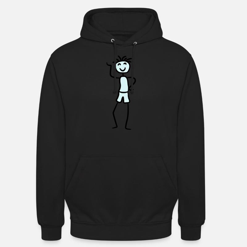 Glücklicher cooler Junge - Unisex Hoodie - Schwarz