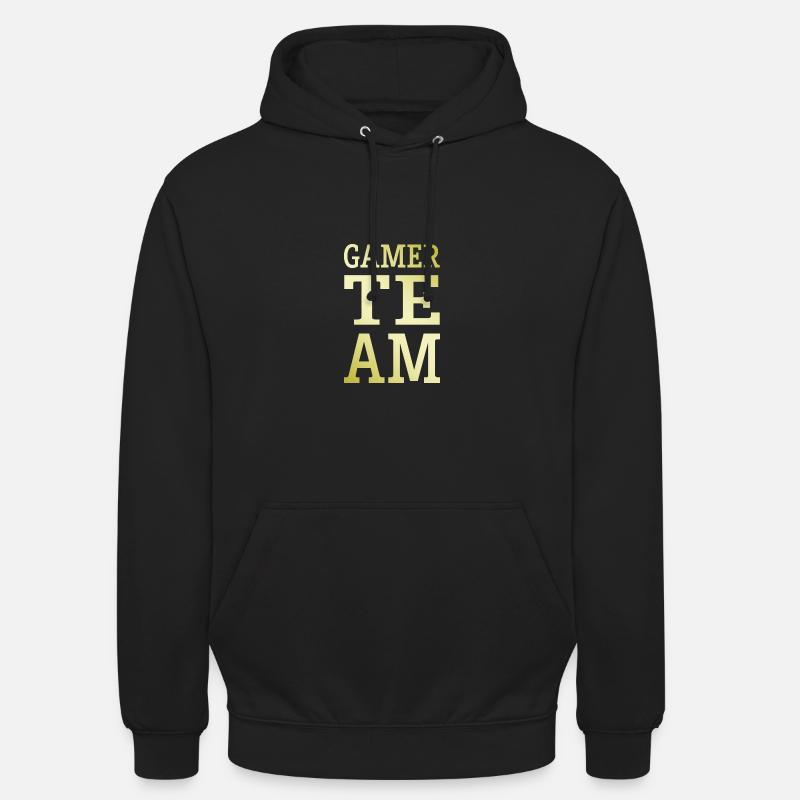 Équipe de joueurs - Sweat-shirt à capuche unisexe - noir