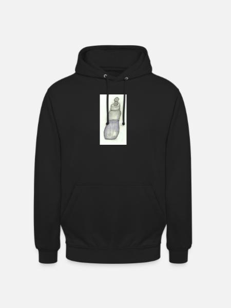 Babyflasche - Unisex Hoodie - Schwarz