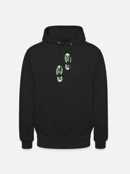 Outdoor footpath - Unisex Hoodie - black