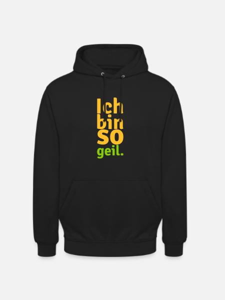 I'm so horny - Unisex Hoodie - black