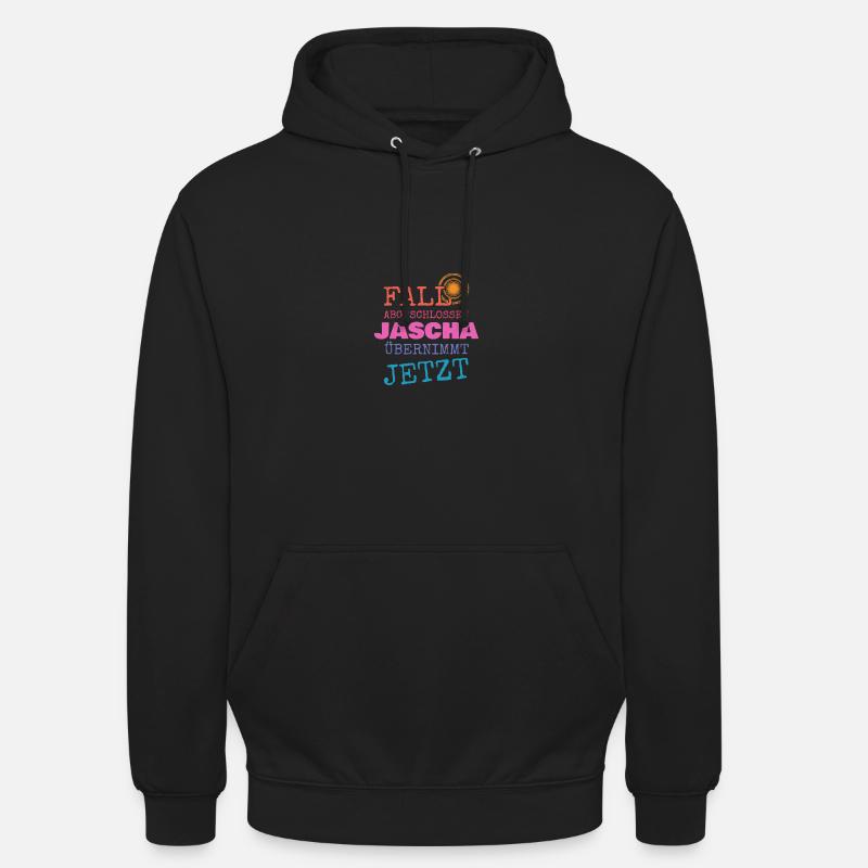 Cadeau pour Jascha - Sweat-shirt à capuche unisexe - noir