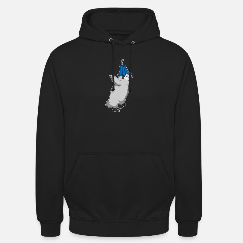Pinguin Glockenblume Blumen - Unisex Hoodie - Schwarz