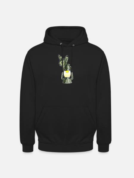 Butterfly Lantern - Unisex Hoodie - black