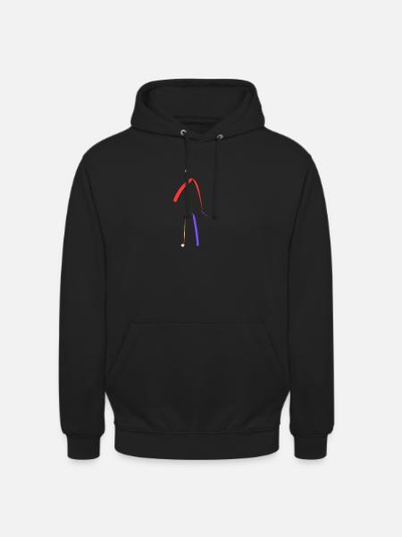 Modere Kunst - Unisex Hoodie - Schwarz