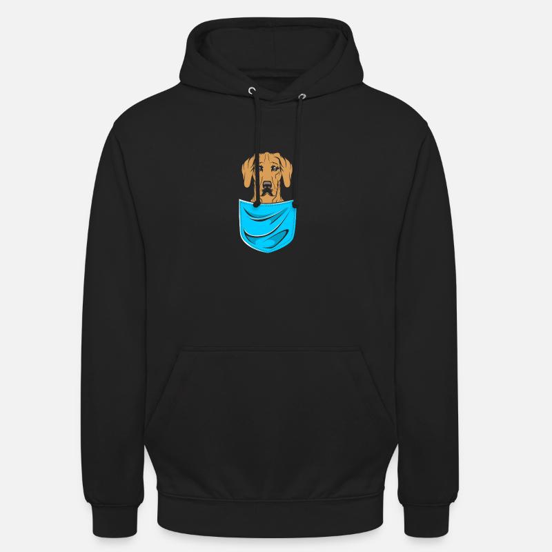 Rhodésian Ridgeback - Sweat-shirt à capuche unisexe - noir