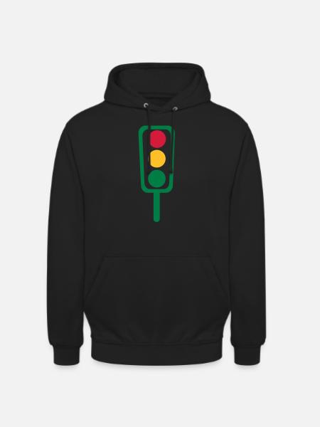 Traffic light - Unisex Hoodie - black