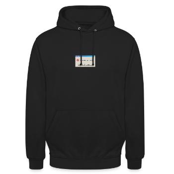 Brain.exe a cessé de fonctionner - Sweat-shirt à capuche unisexe - noir - Devant - Alina (178cm) & Michal (187cm)