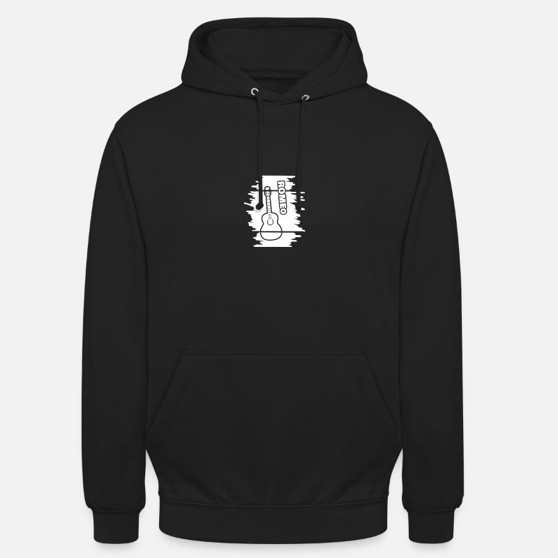 Roméo comme guitare - Sweat-shirt à capuche unisexe - noir