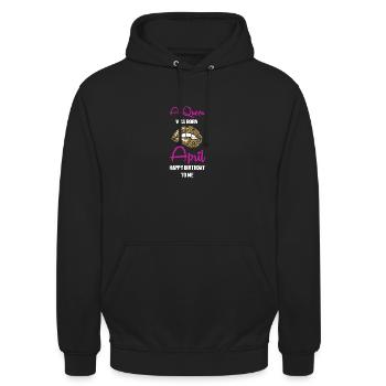 Sternzeichen Widder - Unisex Hoodie - Schwarz - Vorne - Alina (178cm) & Michal (187cm)