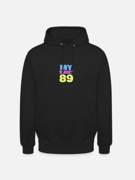 Sweet 89 - Unisex Hoodie - black