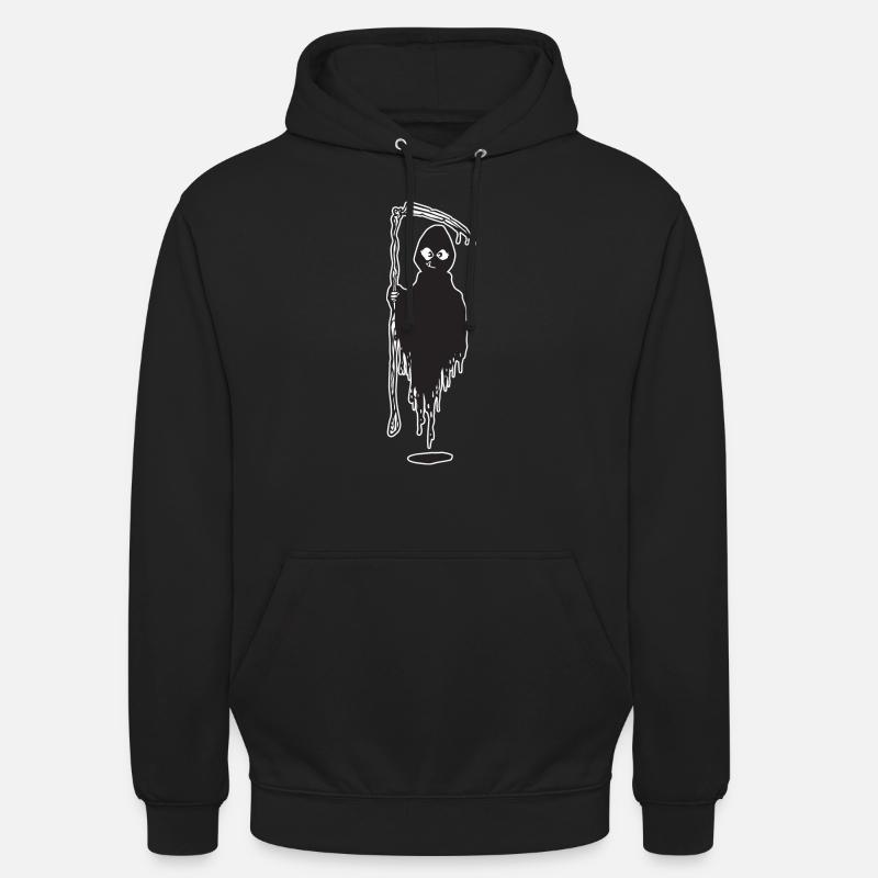 Great Grim Vampir Death Reaper - Unisex Hoodie - Schwarz