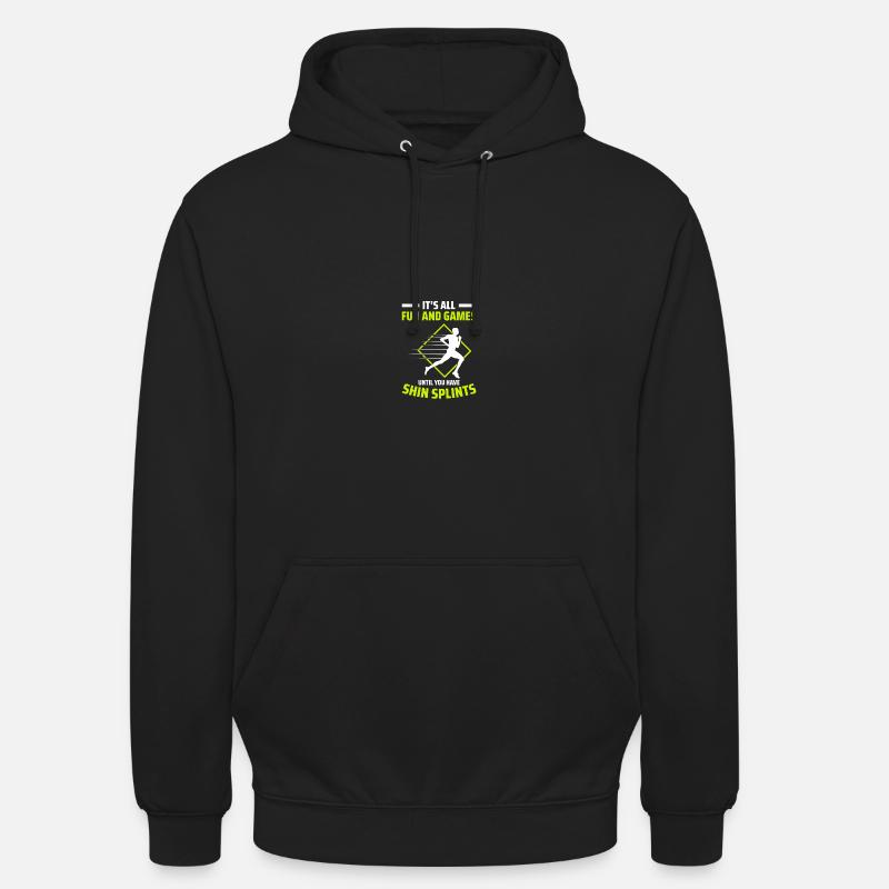 Langlauf Läufer Langlauf - Unisex Hoodie - Schwarz