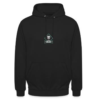 Scouting Pfadfinder - Unisex Hoodie - Schwarz - Vorne - Alina (178cm) & Michal (187cm)