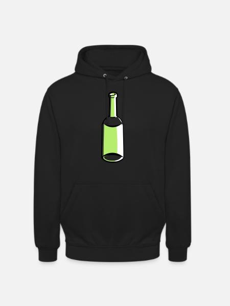 Bottle empty - Unisex Hoodie - black