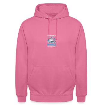 Seaworld Cetacean Orca Whale Watching - Unisex Hoodie - pink - Front - Alina (178cm) & Michal (187cm)