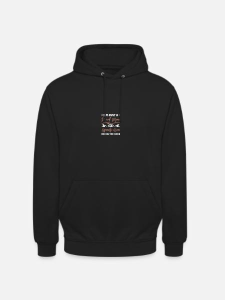 Proud gymnastics mom - Unisex Hoodie - black