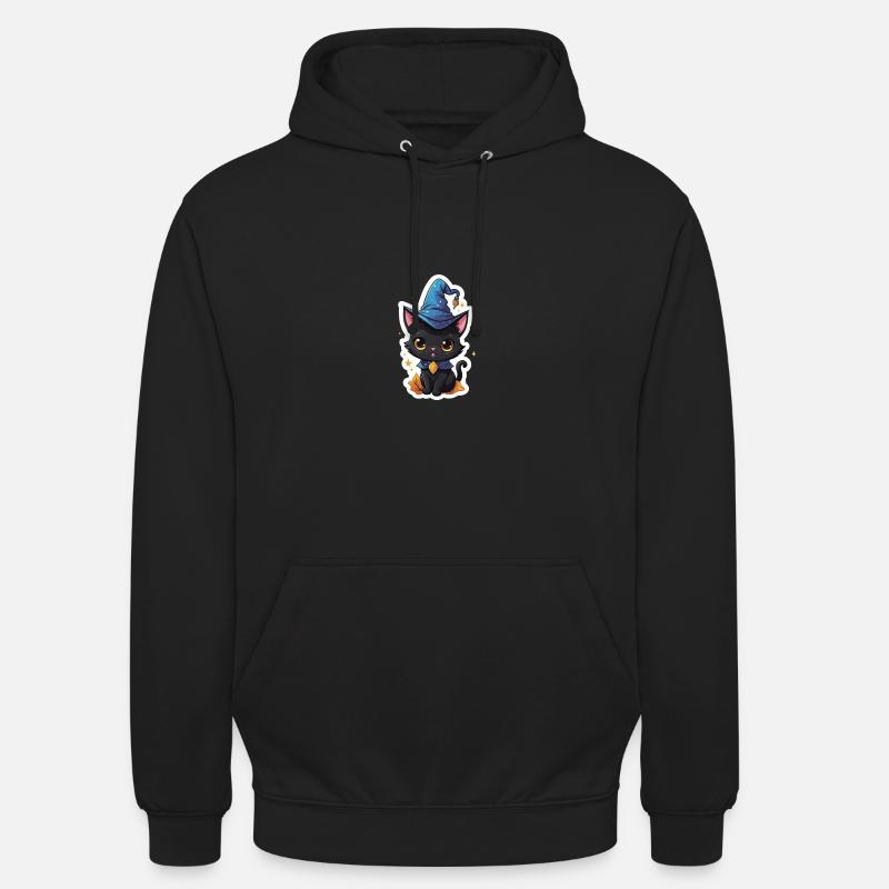 Black Magic Cat - Unisex Hoodie - black