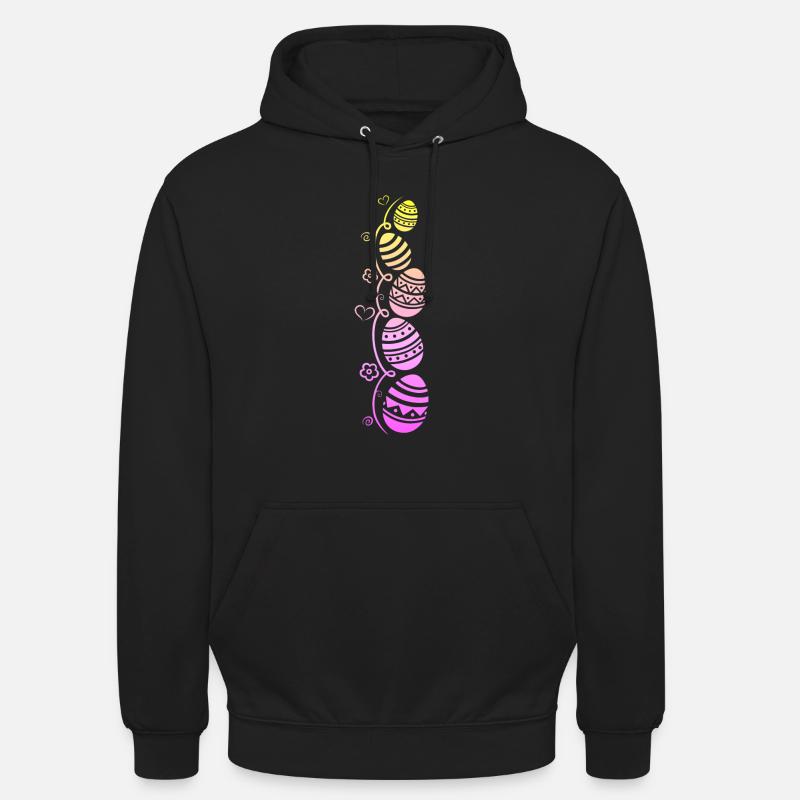 Colorful Easter eggs for Easter Unisex Hoodie