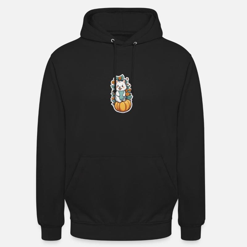 Renard 2 - Sweat-shirt à capuche unisexe - noir