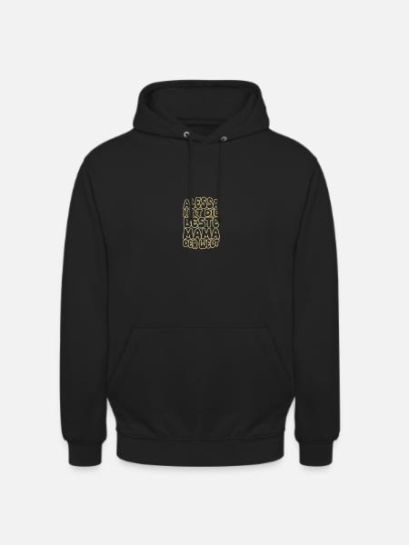Saying Alessa - Unisex Hoodie - black