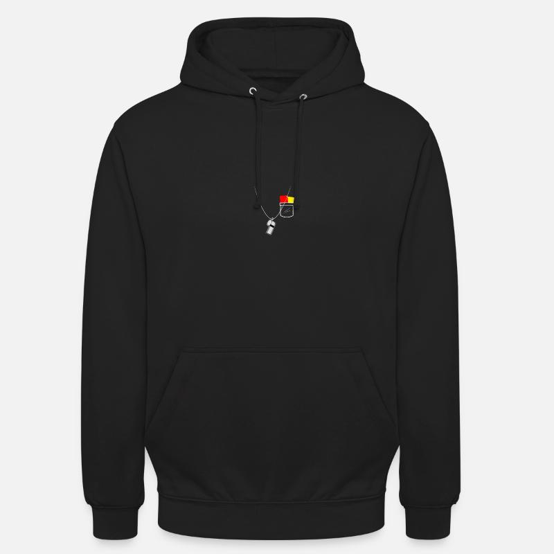 Arbitre Uniforme Refree - Sweat-shirt à capuche unisexe - noir