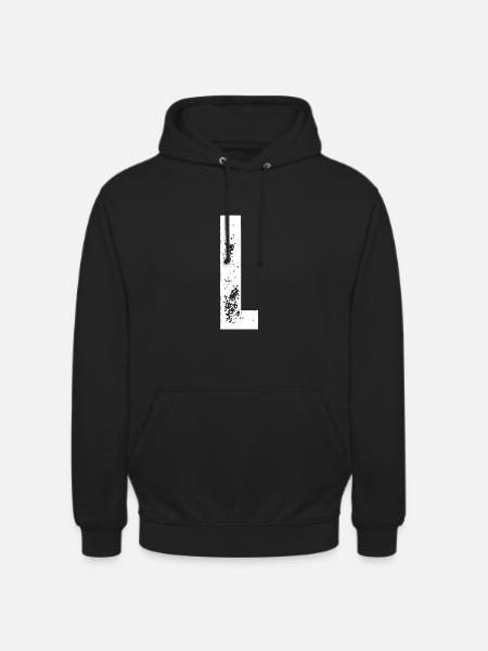 L - Unisex Hoodie - black