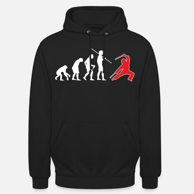 Escrima Evolution 4 - Unisex Hoodie - Schwarz