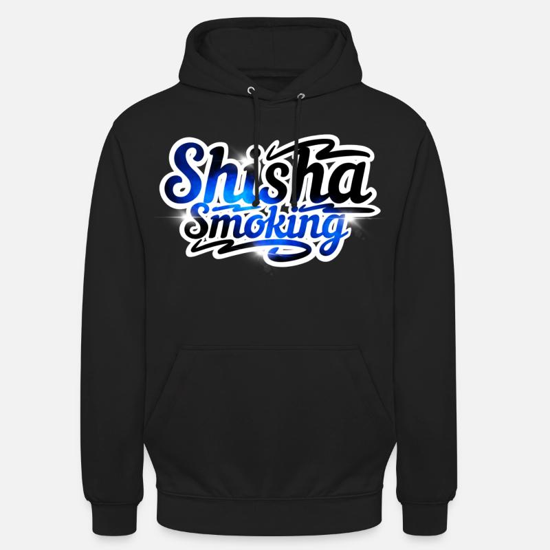 Fumer la chicha - Sweat-shirt à capuche unisexe - noir