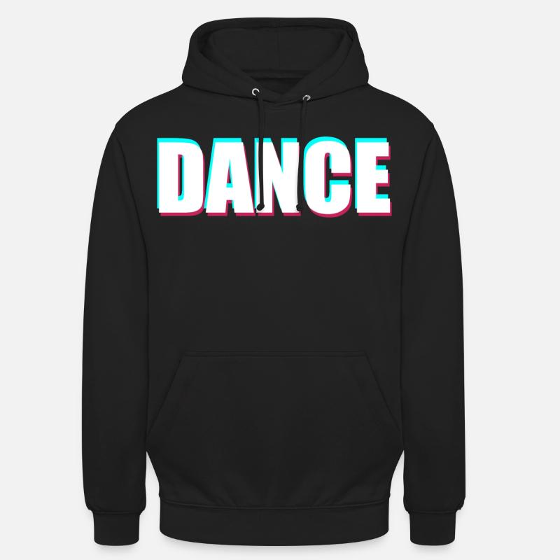 Danser - Sweat-shirt à capuche unisexe - noir