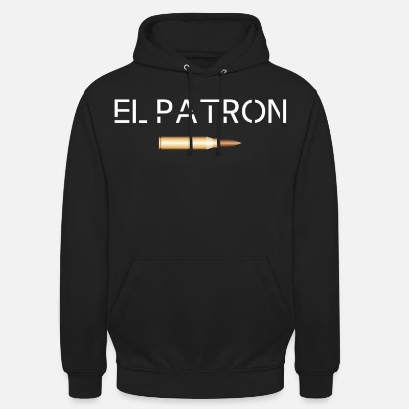 El Patron – Le look G le plus populaire - Sweat-shirt à capuche unisexe - noir