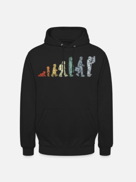Elektriker Lebenszyklus - Unisex Hoodie - Schwarz