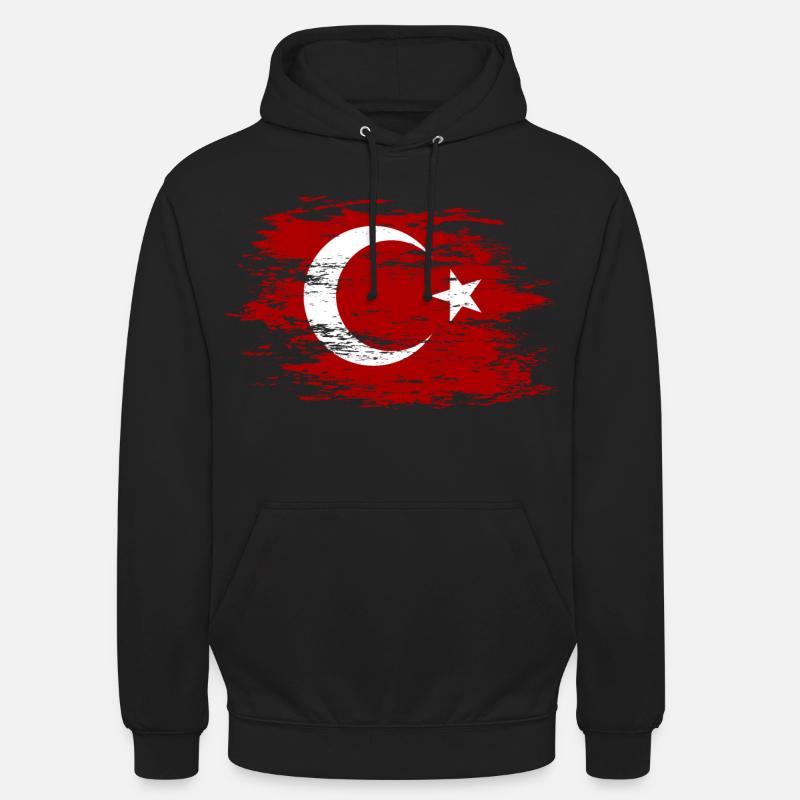 Dinde utilisée - Sweat-shirt à capuche unisexe - noir