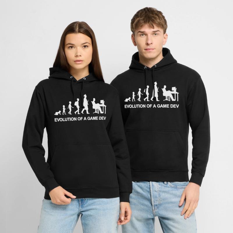 Game Developer Evolution Unisex Hoodie