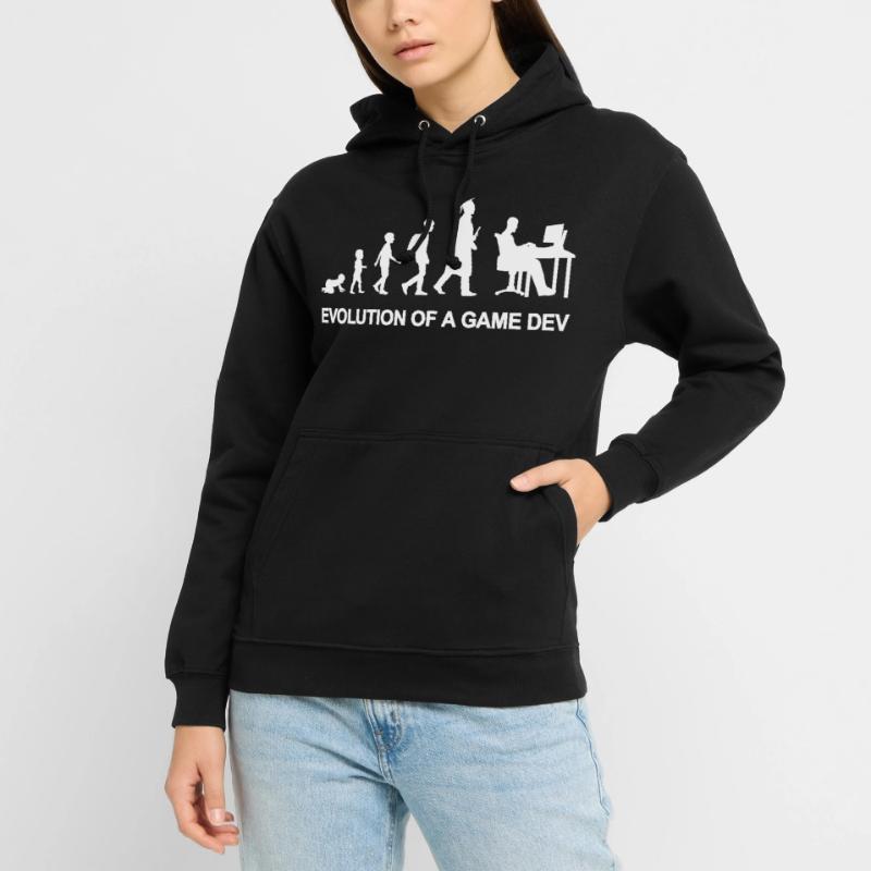 Game Developer Evolution Unisex Hoodie